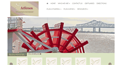 Desktop Screenshot of jeffersonfunerals.com